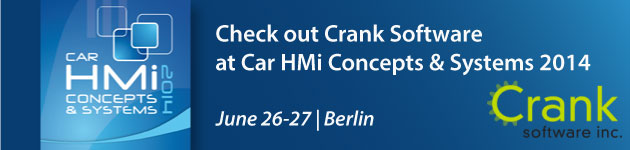 Crank Software @ Car HMi Concept Berlin 2014