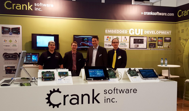 Crank Software auf der Embedded World 2016 Crank Software auf der Embedded World 2016