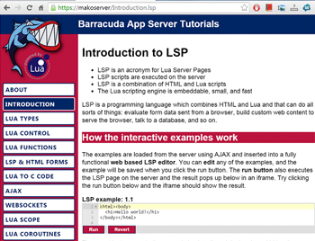 Real Time Logic Barracuda Tutorial