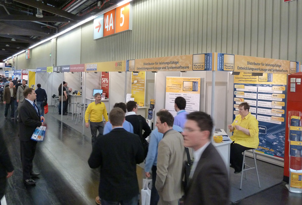 Der Embedded Tools & Partner Stand 4-127