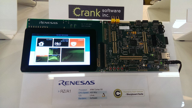 Storyboard auf Renesas RZ/A1 mit Linux